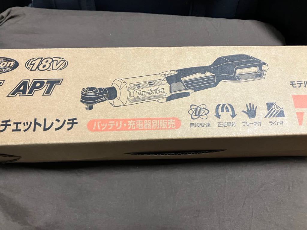 マキタ 充電式ラチェットレンチ WR180DZ 18V対応 makita オリジナルセット品 中古 美品 数回使用 おまけ有_画像6