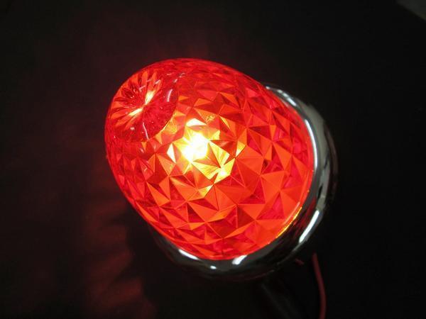 10個セット　G-1バスマーカーランプ　電球付　紅茶色（濃いオレンジ色）_画像2