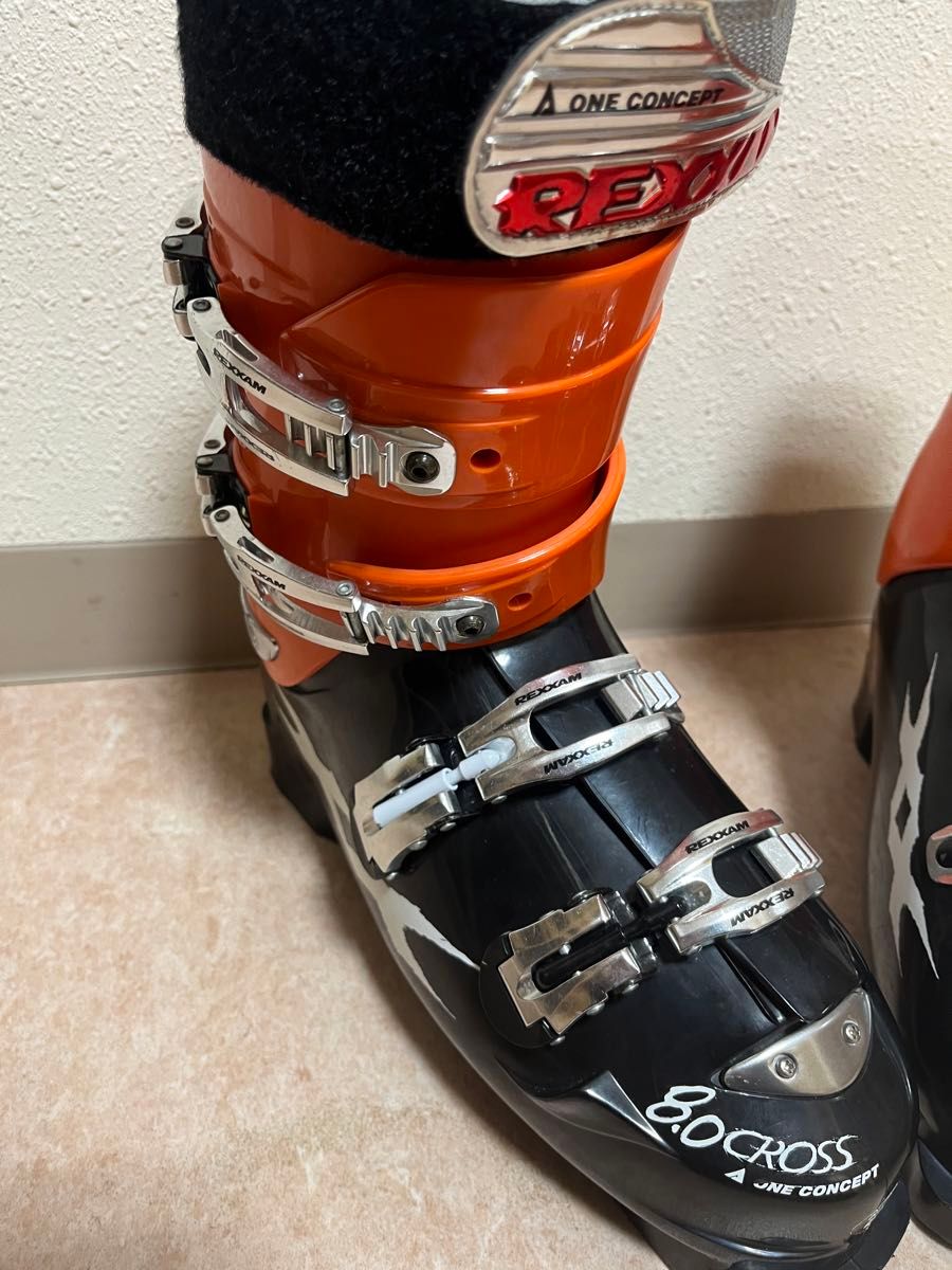 REXXAM スキーブーツ REXXAM レグザム CROSS8 0 スキーブーツ 28 REXXAM スキーブーツ REXXAM レグザム CROSS8 0 スキーブーツ 28