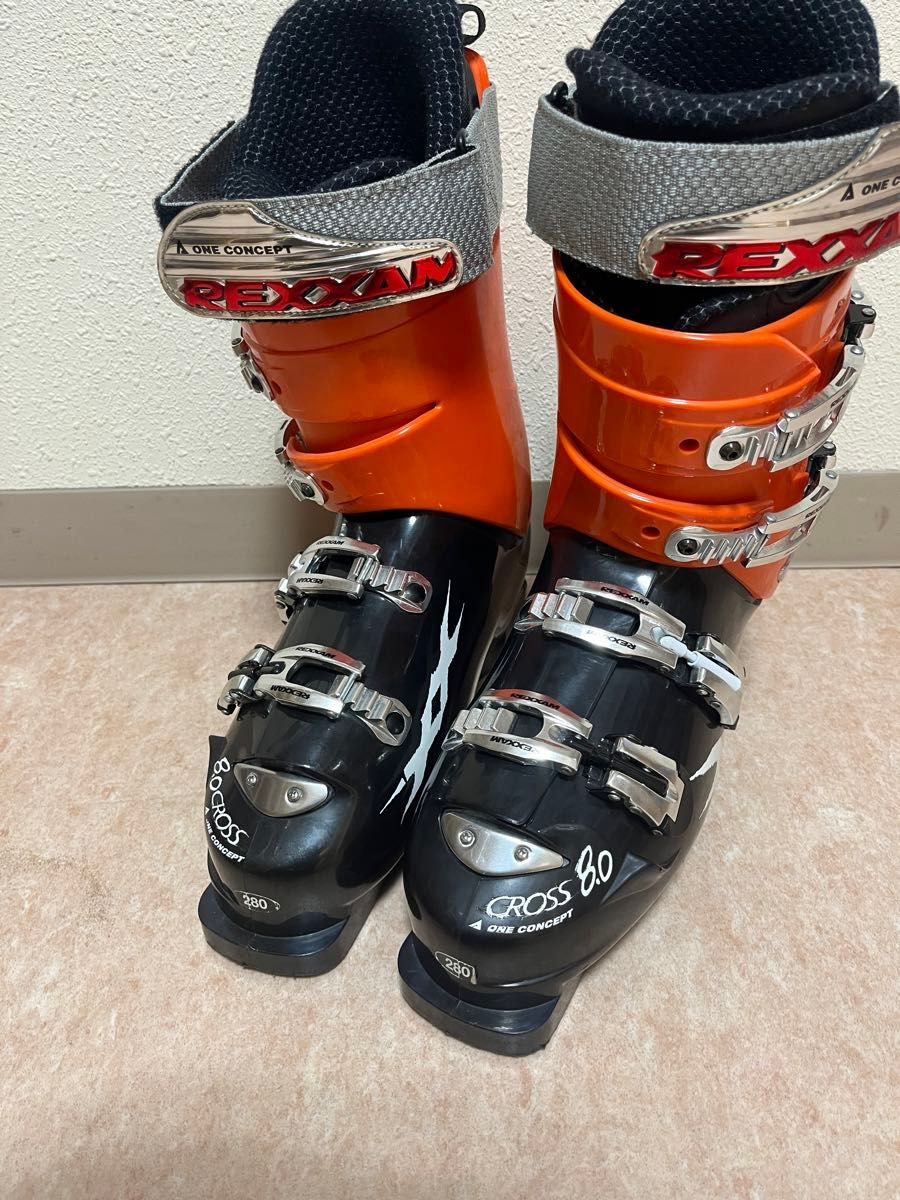 REXXAM スキーブーツ REXXAM レグザム CROSS8 0 スキーブーツ 28 REXXAM スキーブーツ REXXAM レグザム CROSS8 0 スキーブーツ 28