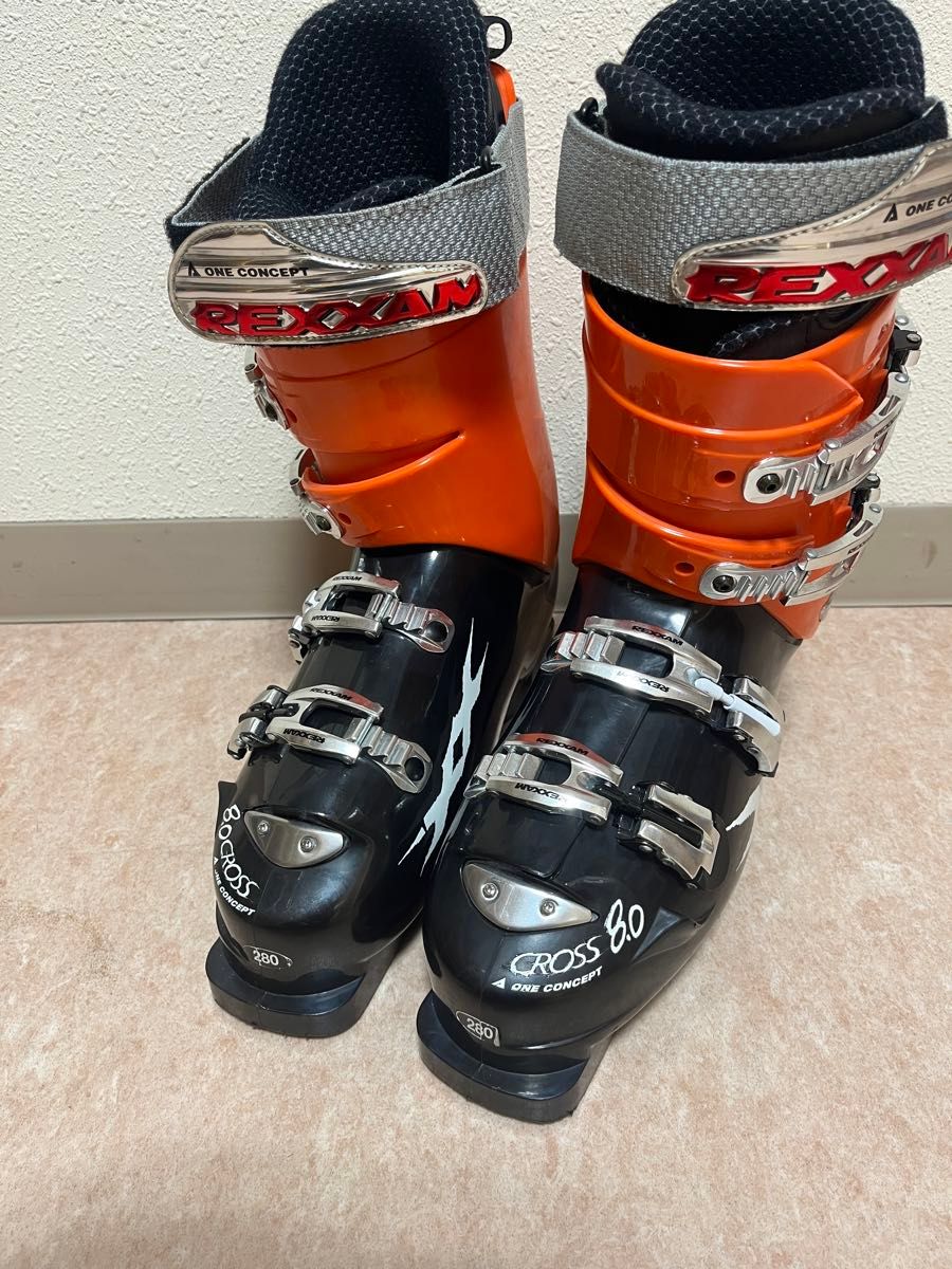 REXXAM スキーブーツ REXXAM レグザム CROSS8 0 スキーブーツ 28 REXXAM スキーブーツ REXXAM レグザム CROSS8 0 スキーブーツ 28