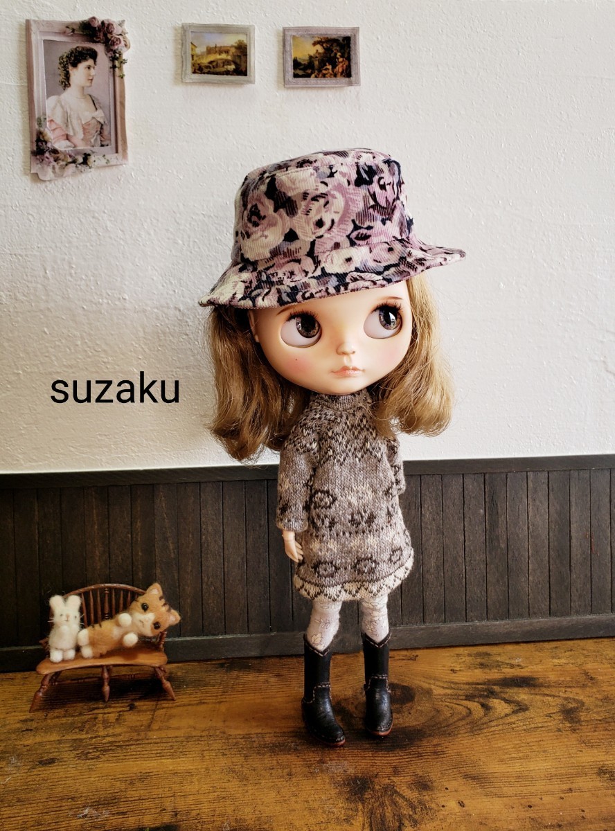 ＊suzaku＊blythe outfit ブライス アウトフィット＊ダッフルコートとお洋服7点セット＊_画像7