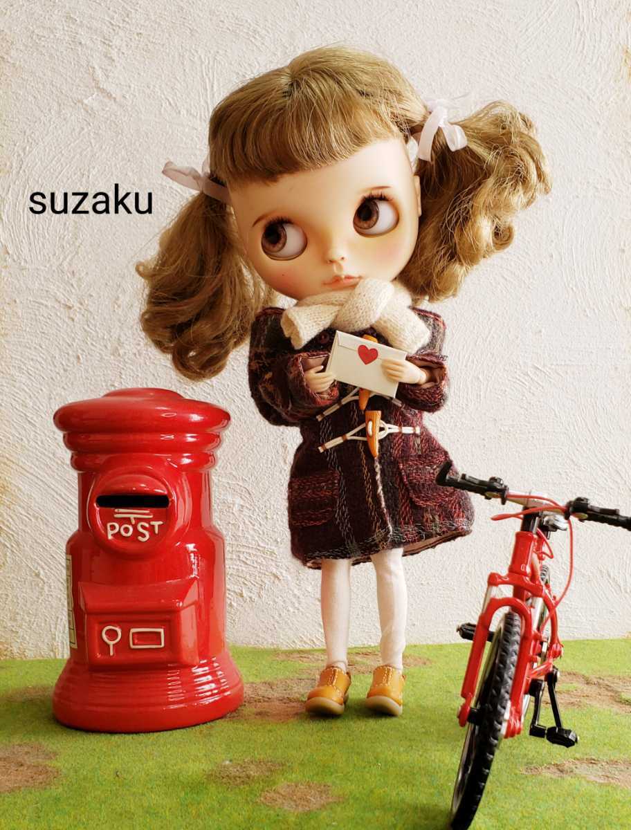 ＊suzaku＊blythe outfit ブライス アウトフィット＊ダッフルコートとお洋服7点セット＊_画像9