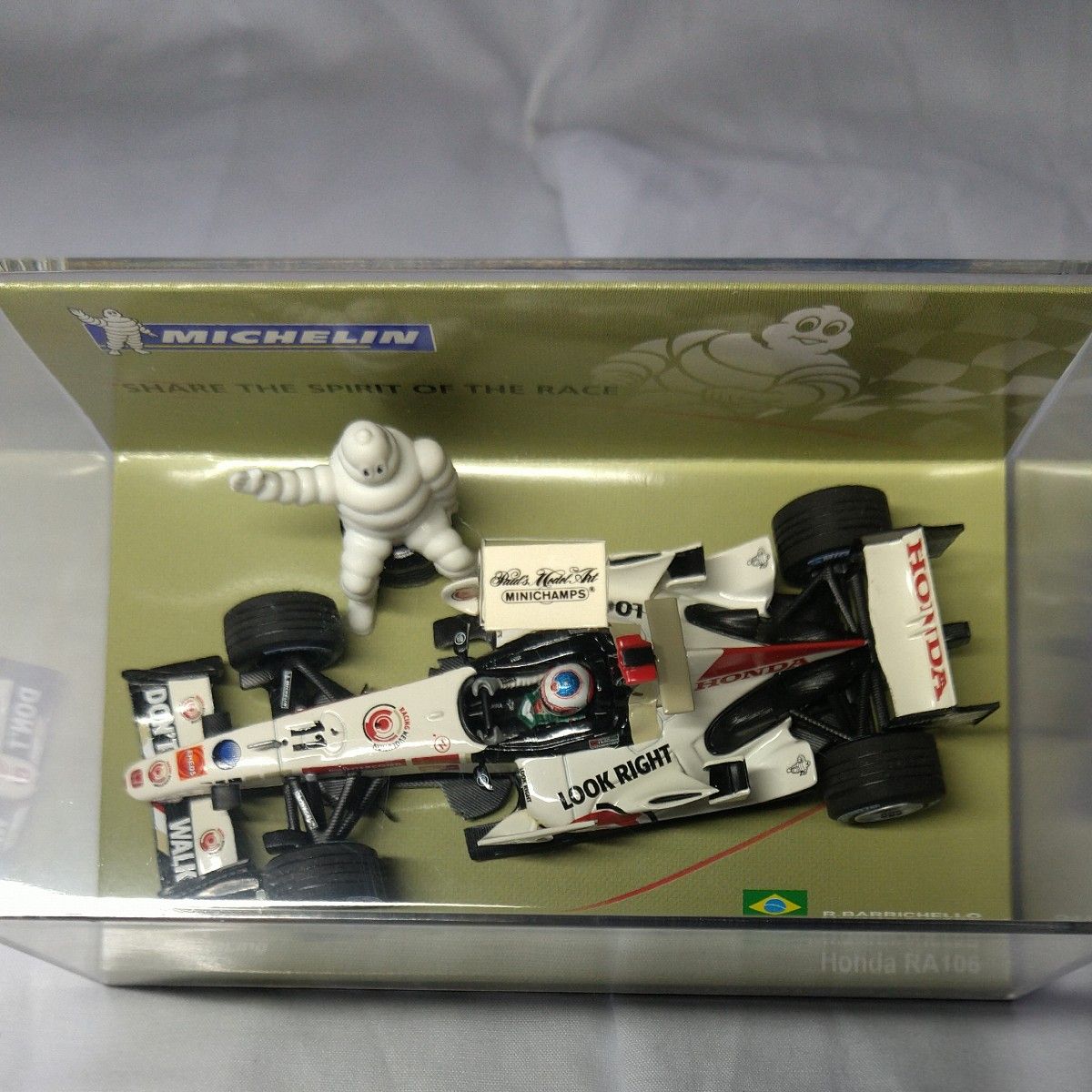 ミニカー 1/43 ミニチャンプス  HONDA RA 106  R.BARRICHELLO Limited Edition