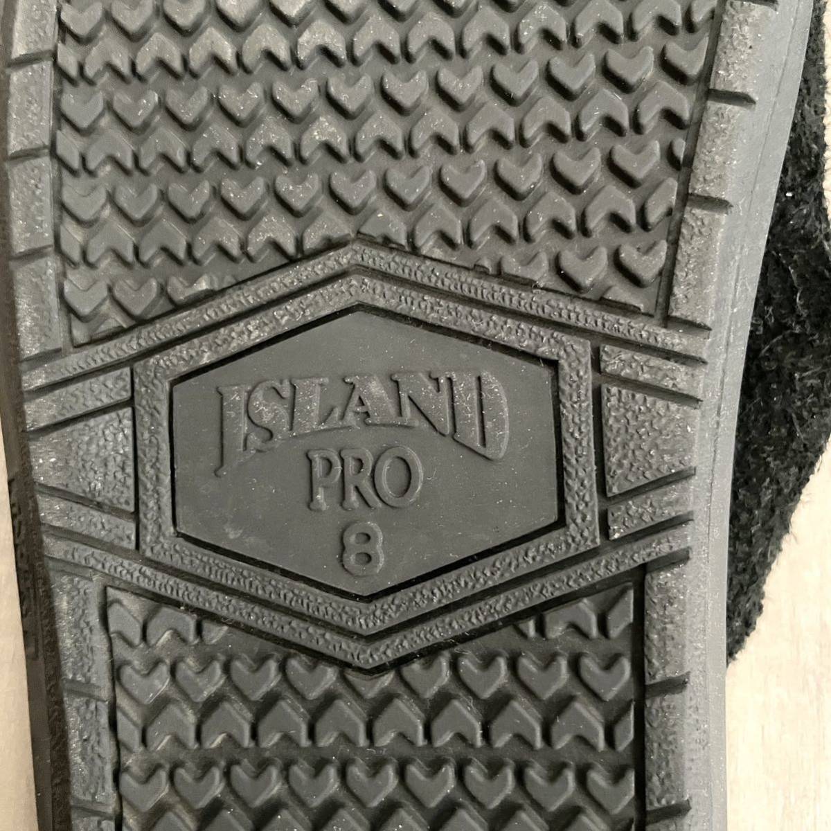 【ISLAND SLIPPER】 アイスランドスリッパ サンダル 夏靴 レザー ブラック 黒 26.0_画像8