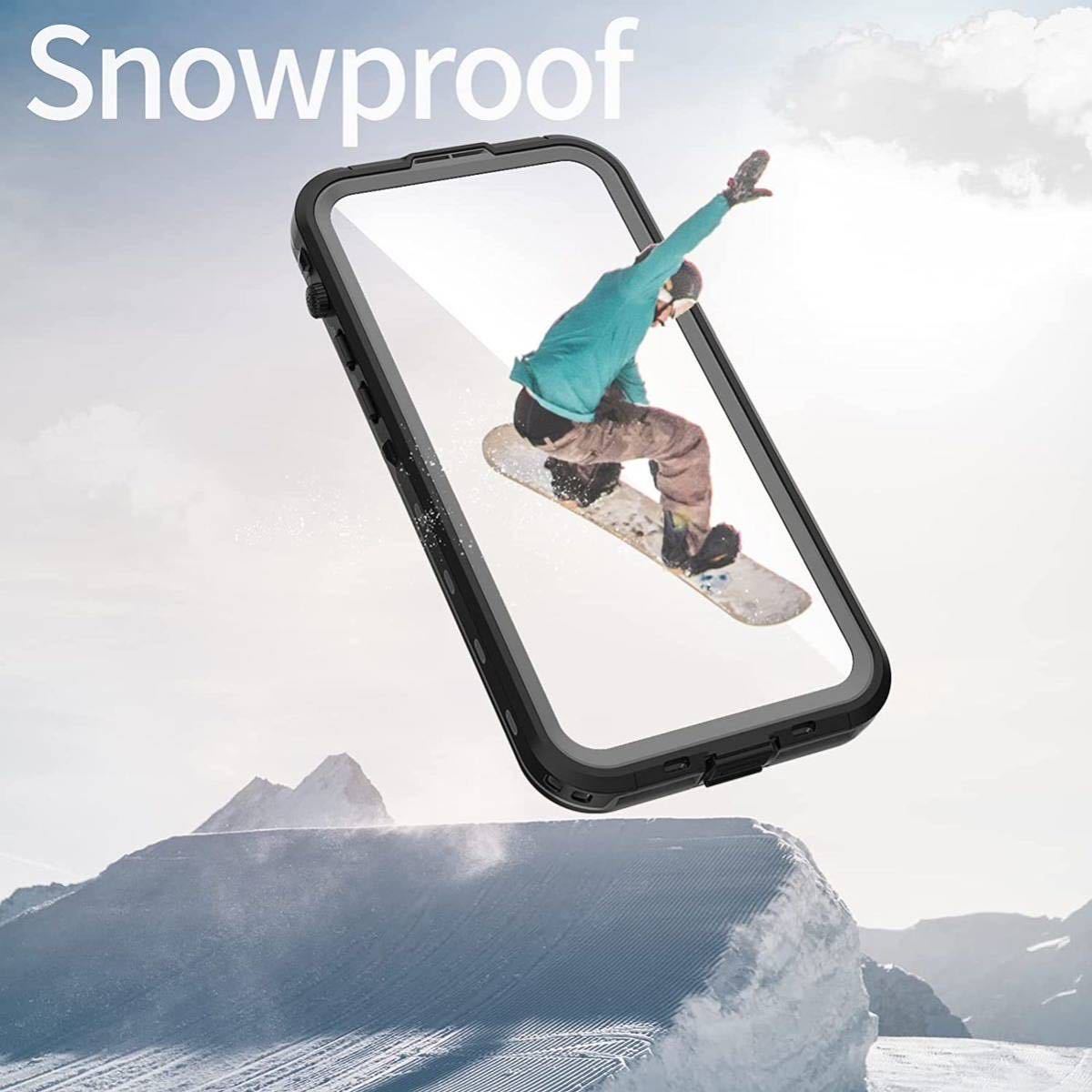 iPhone 14 Pro Max ケースマグセーフ対応完全防水 耐衝撃 防雪 米軍 耐衝撃_画像4