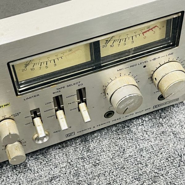 X212-Z9-321 SONY ソニー STEREO CASSETTE DECK ステレオカセットデッキ TC-K7 本体 通電確認済み 28.5×43×16(約/㎝) オーディオ 音楽 ②_画像9