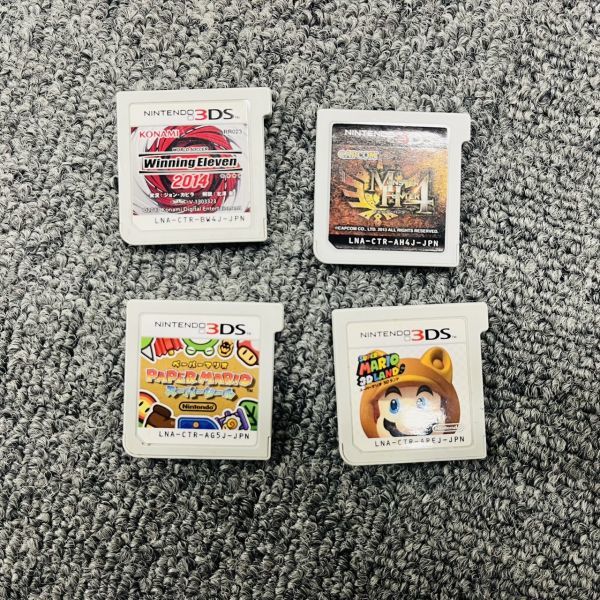 Y227-2222 ■ Nintendo 任天堂 3DS 30点まとめ ドラゴンクエスト 妖怪ウォッチ モンスターハンター NARUTO マリオスポーツ 絵心教室 大量②_画像7