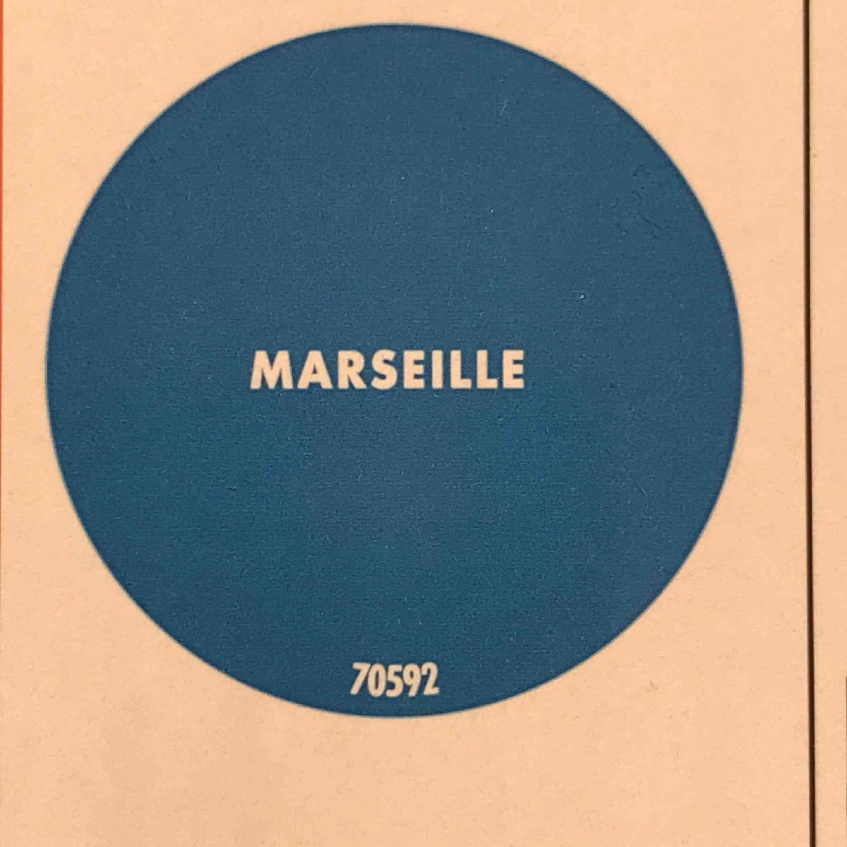 【新品未使用】LE CREUSET ル・クルーゼ ココットロンド ホーロー 両手鍋 24cm　MARSEILLE　箱付【送料無料】_画像5