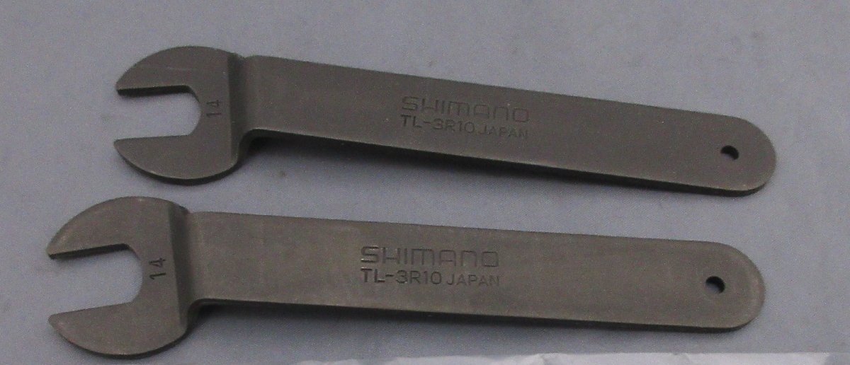 SHIMANO TL-3R10 シマノ ローラーブレーキスパナ 14mm2枚 自転車 工具 サイクルツール 未使用 クリックポスト 送料無料_画像2