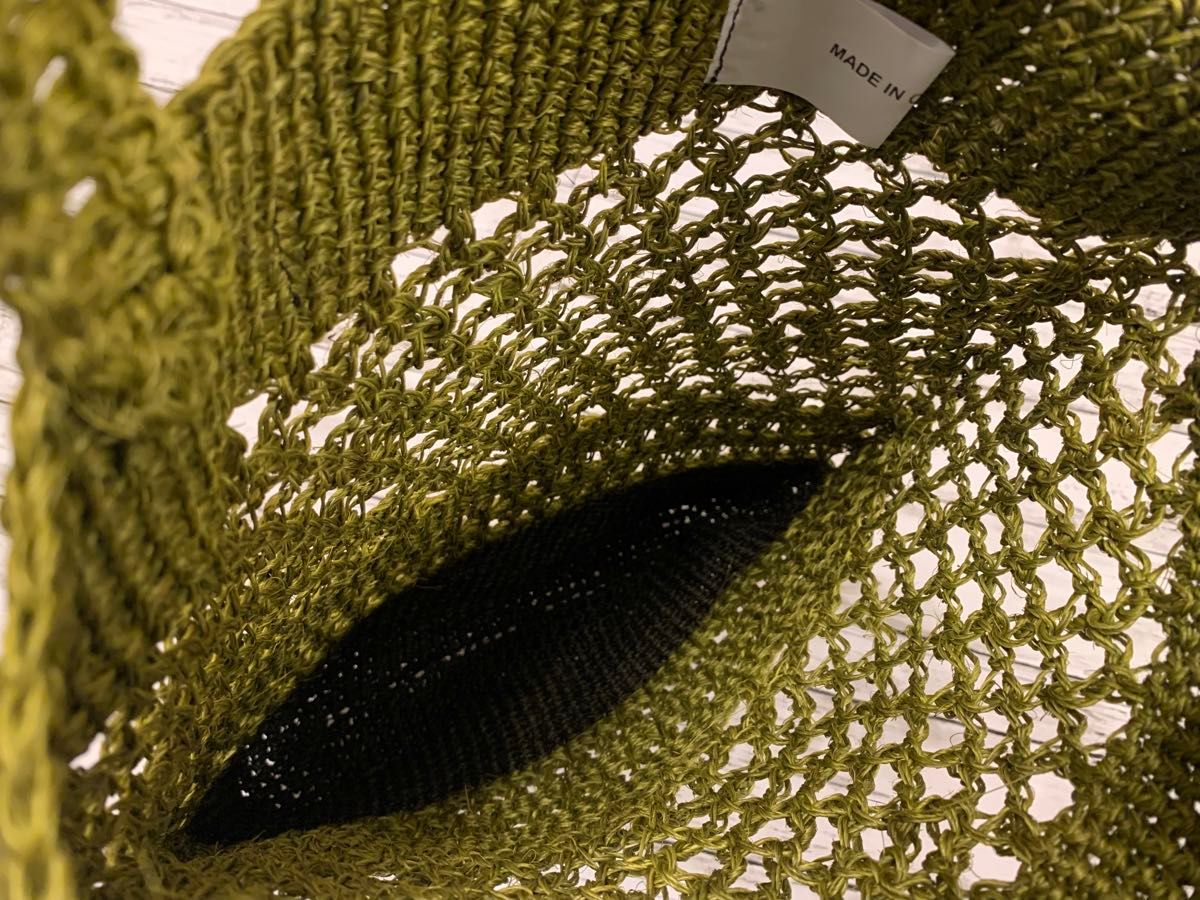 MARNI MARKET マルニ マーケット フィケ クロシェ メッシュバッグ- MARNI MARKET マルニ マーケット フィケ クロシェ メッシュバッグ-