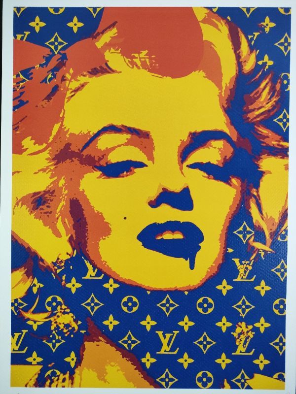 世界限定100枚 DEATH NYC アートポスター 08 アンディ・ウォーホル Andy Warhol バンクシー Banksy マリリンモンロー Marilyn_画像1