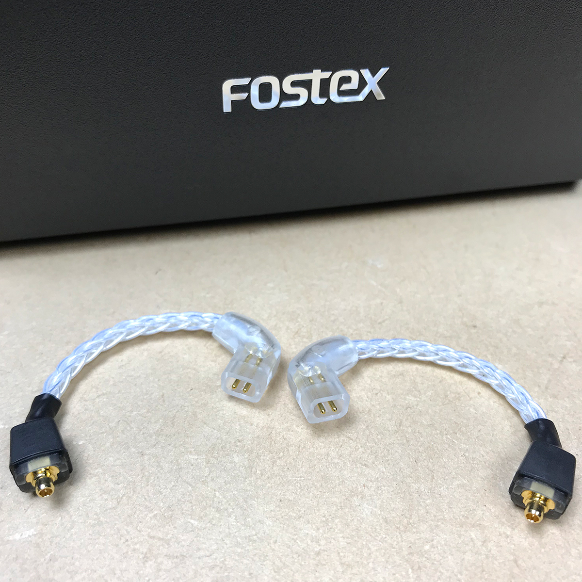 FOSTEX TM2リケーブル qdc＆旧UE用 8芯 オーグライン NEPTUNE Fusion Anole V6 旧Ultimate Ears カスタムIEM