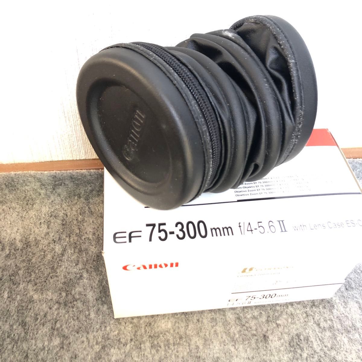 Canon EH9-L セミハードケースとレンズケース