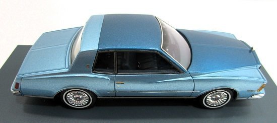 ■【スリーブ違い】NEO 1/43 シボレー モンテカルロ 1978 ブルー ミニカー Chevrolet Monte Carlo_画像8