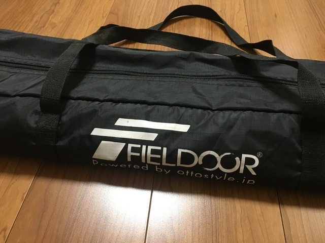 FIELDOOR アルミテントポール２８０ ２本セット 専用ケース付き（美品）の画像5