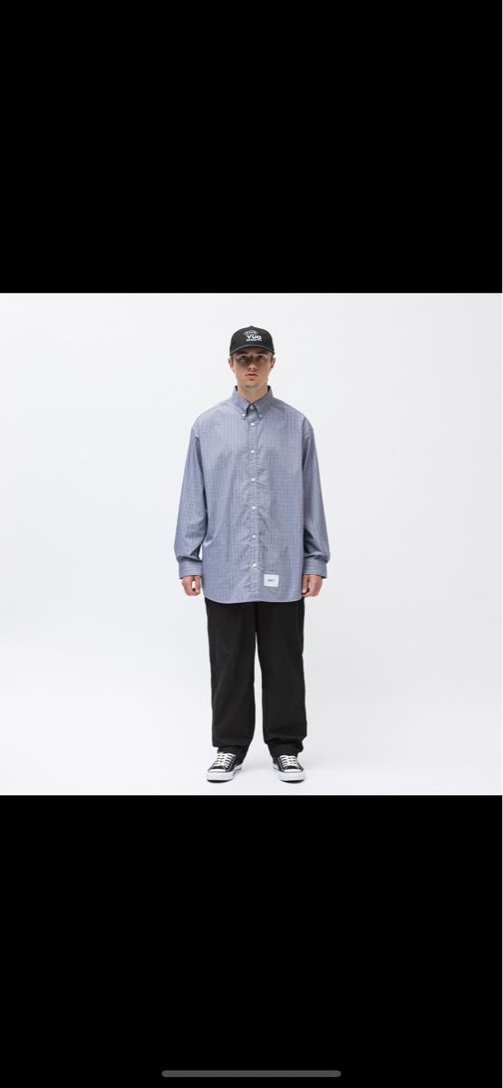 WTAPS BD 02 BROADCLOTH TEXTILE PROTECT L シャツ 長袖 オックスフォード