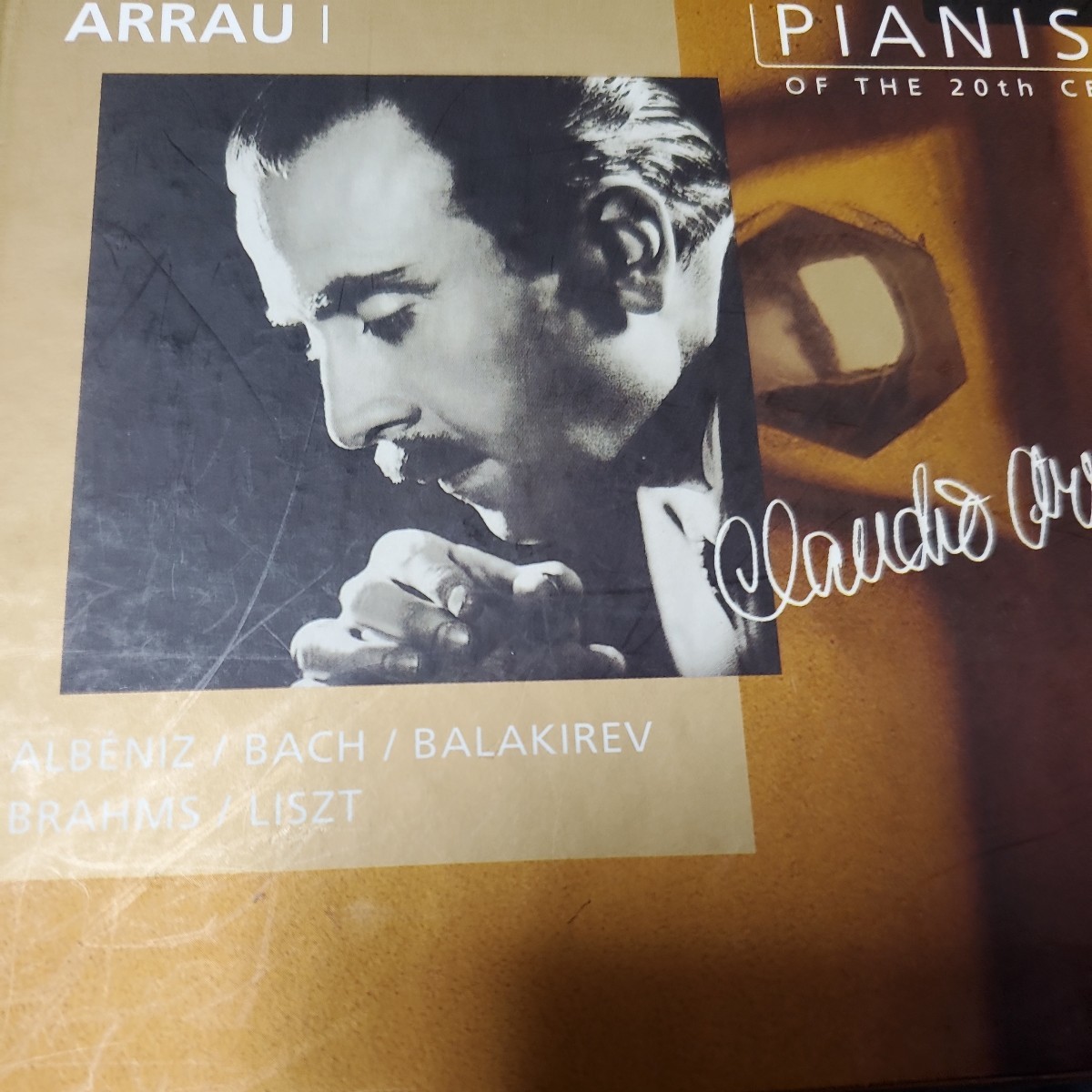 クラウディオアラウ CLAUDIO ARRAU PLAYS ALBENIZ/BACH/BALAKIREV/B_画像1