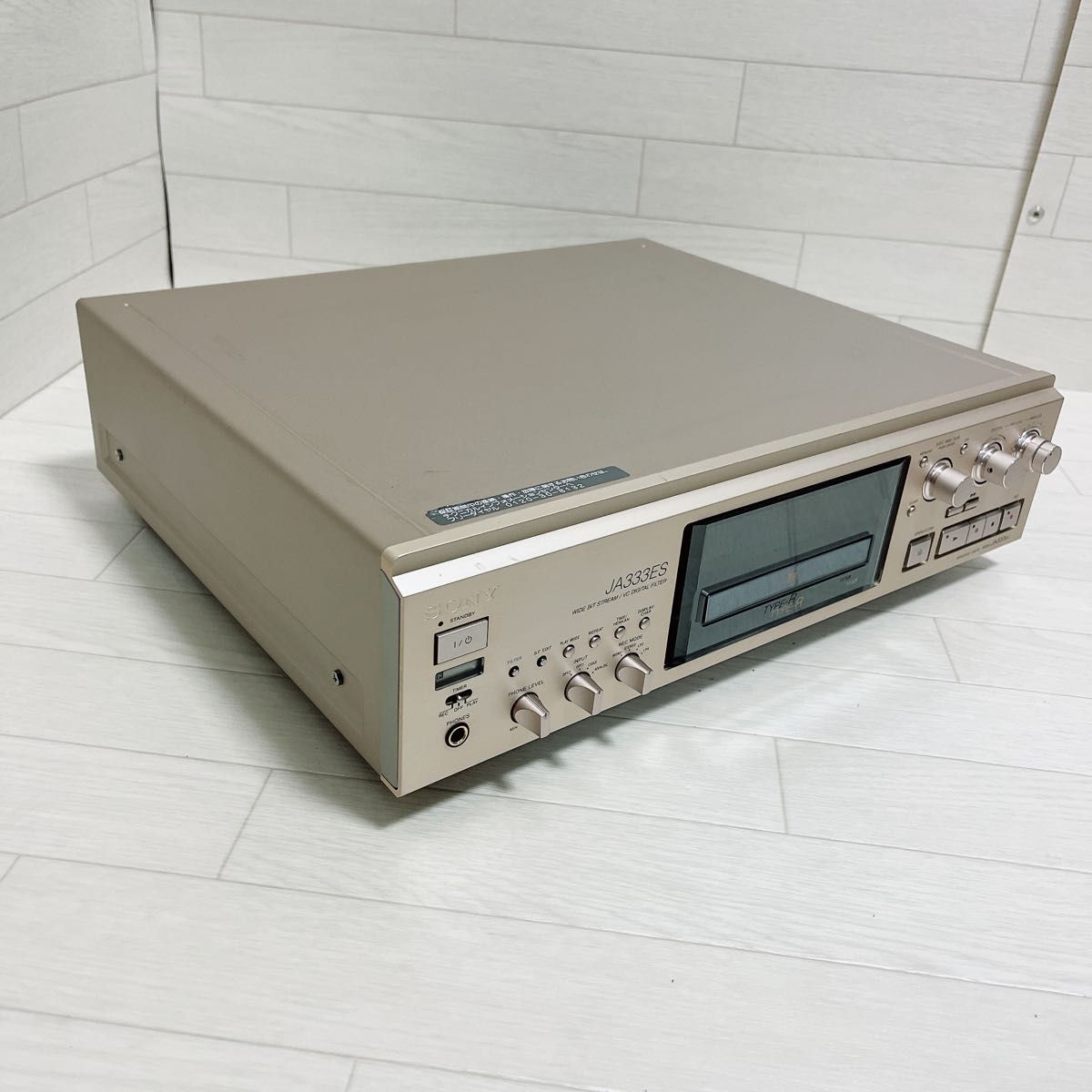 SONY MDデッキ MDS-JA333ES リモコン取説付き 高級 動作品 SONY MDデッキ MDS-JA333ES リモコン取説付き 高級 動作品