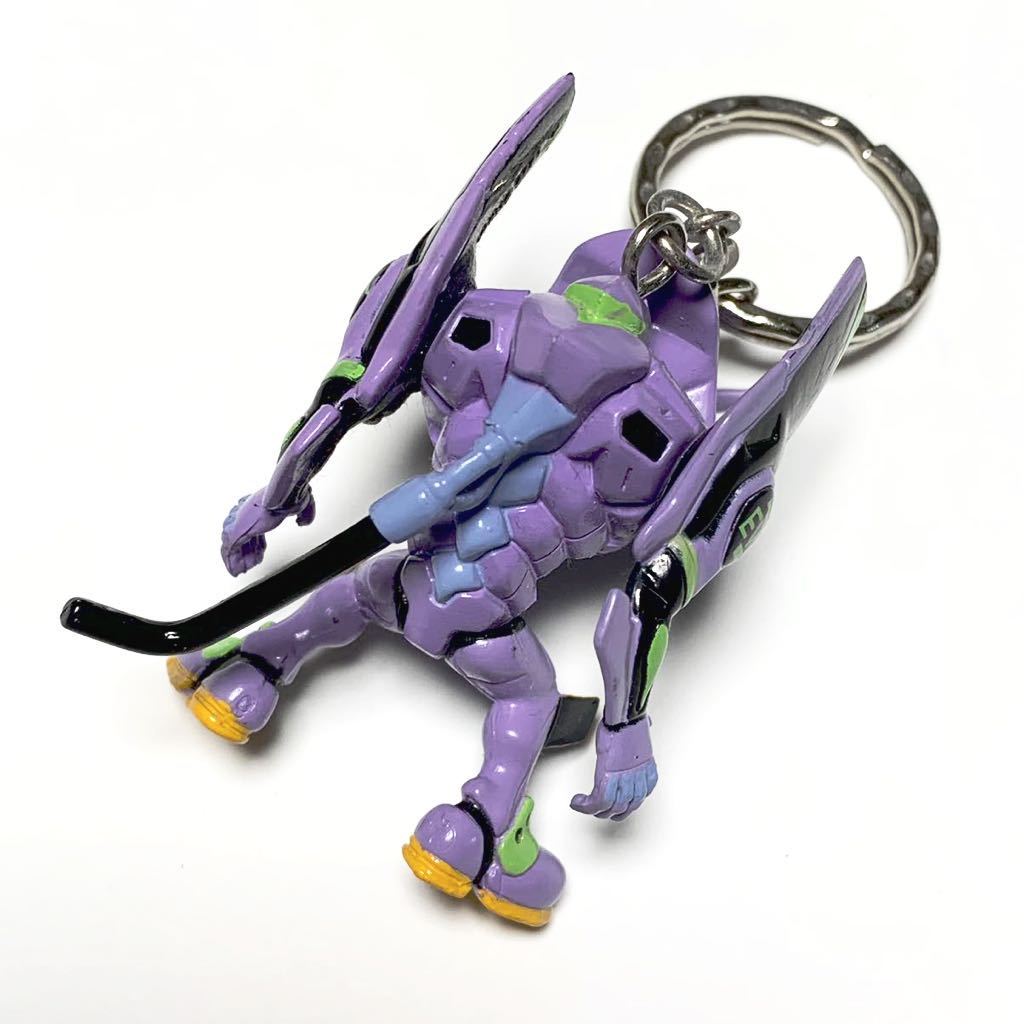  new century Evangelion Unit-01 figure key holder mascot . Van geli.n "Super-Robot Great War" present condition goods [GAINAX/EVANGELION]
