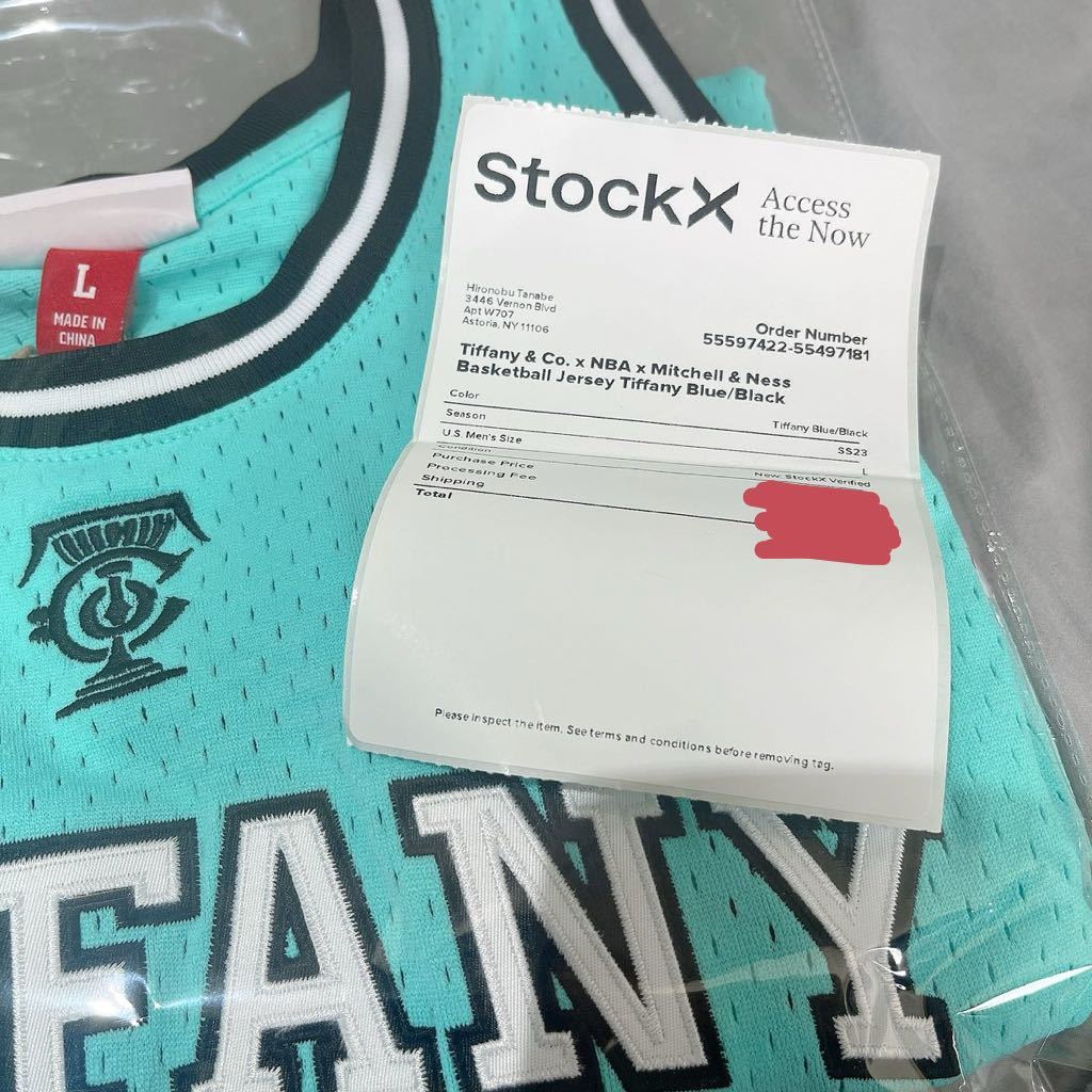 ティファニー NBA Mitchell Ness Jersey ユニフォーム TIFFANY タンクトップ 海外限定 レア_画像9