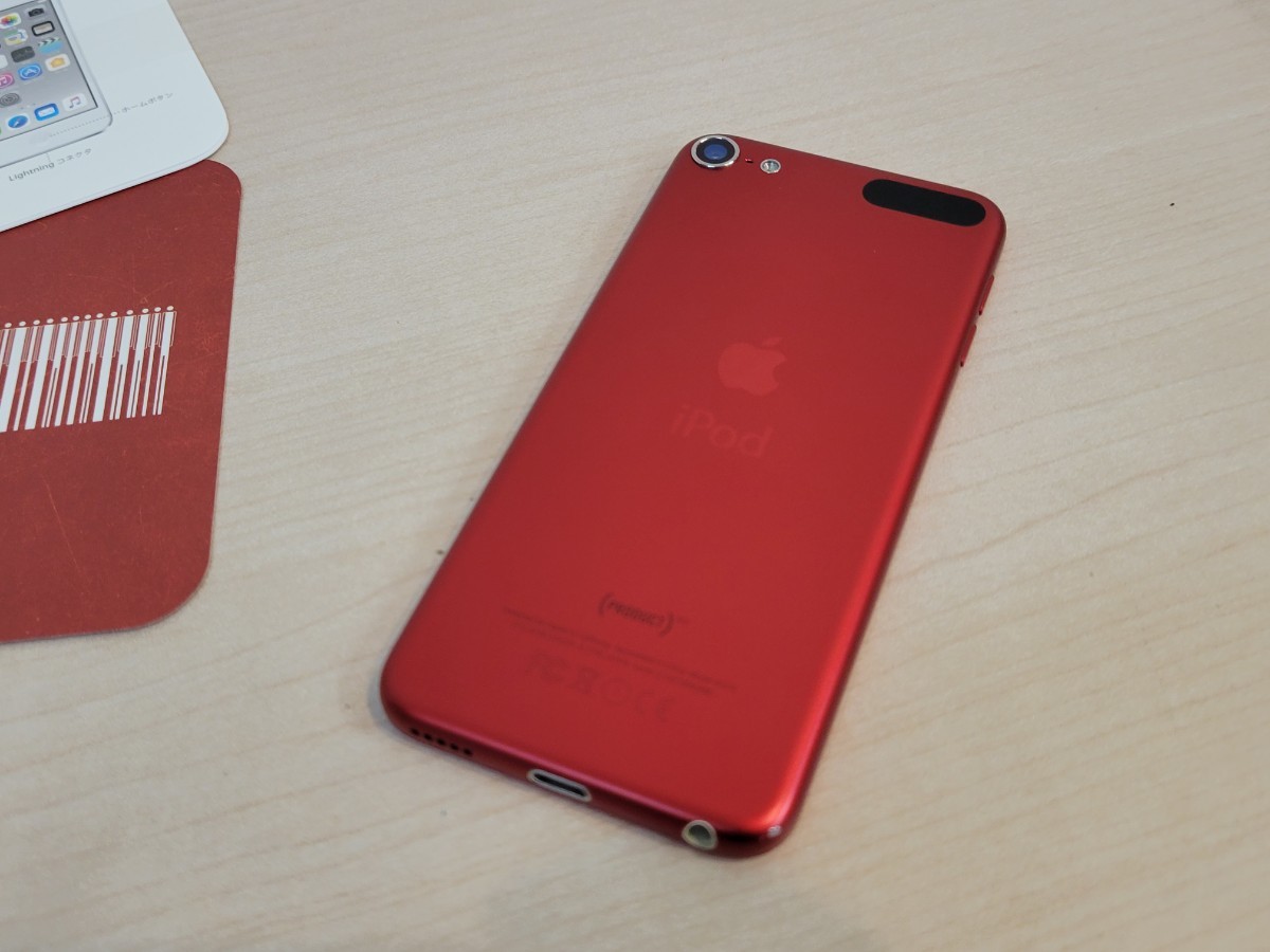 バッテリ弱 Apple iPod touch 第6世代 128GB (PRODUCT) RED_画像3