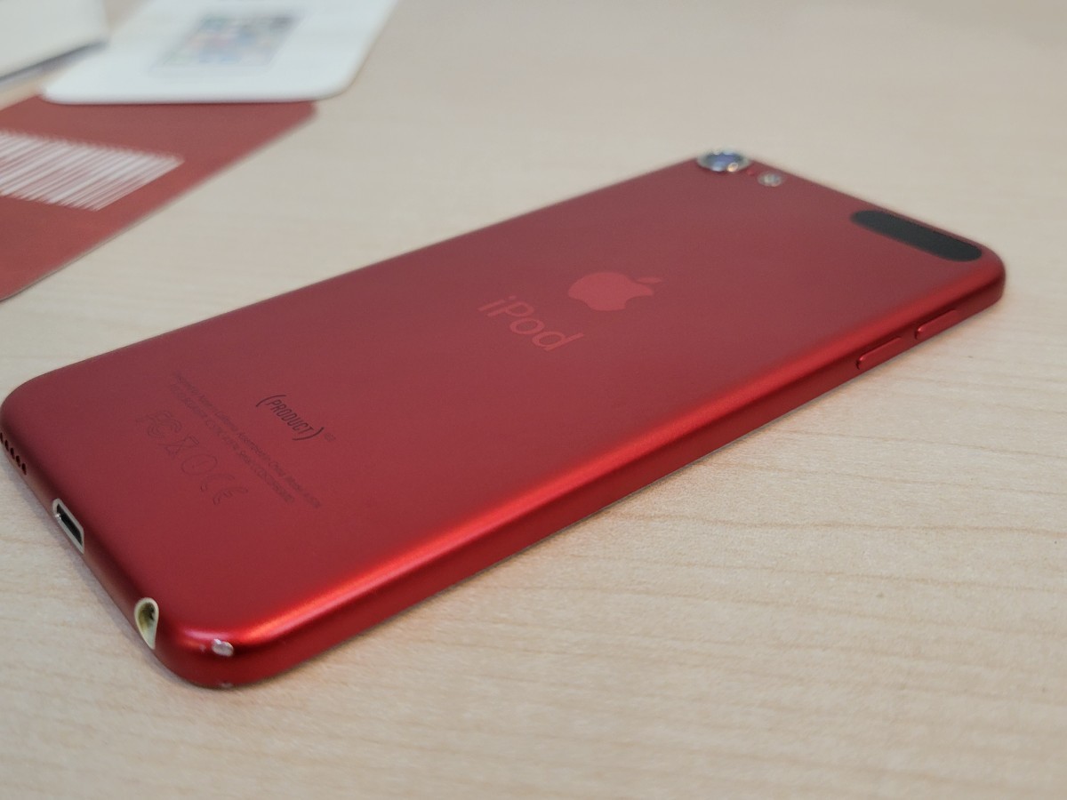 バッテリ弱 Apple iPod touch 第6世代 128GB (PRODUCT) RED_画像5