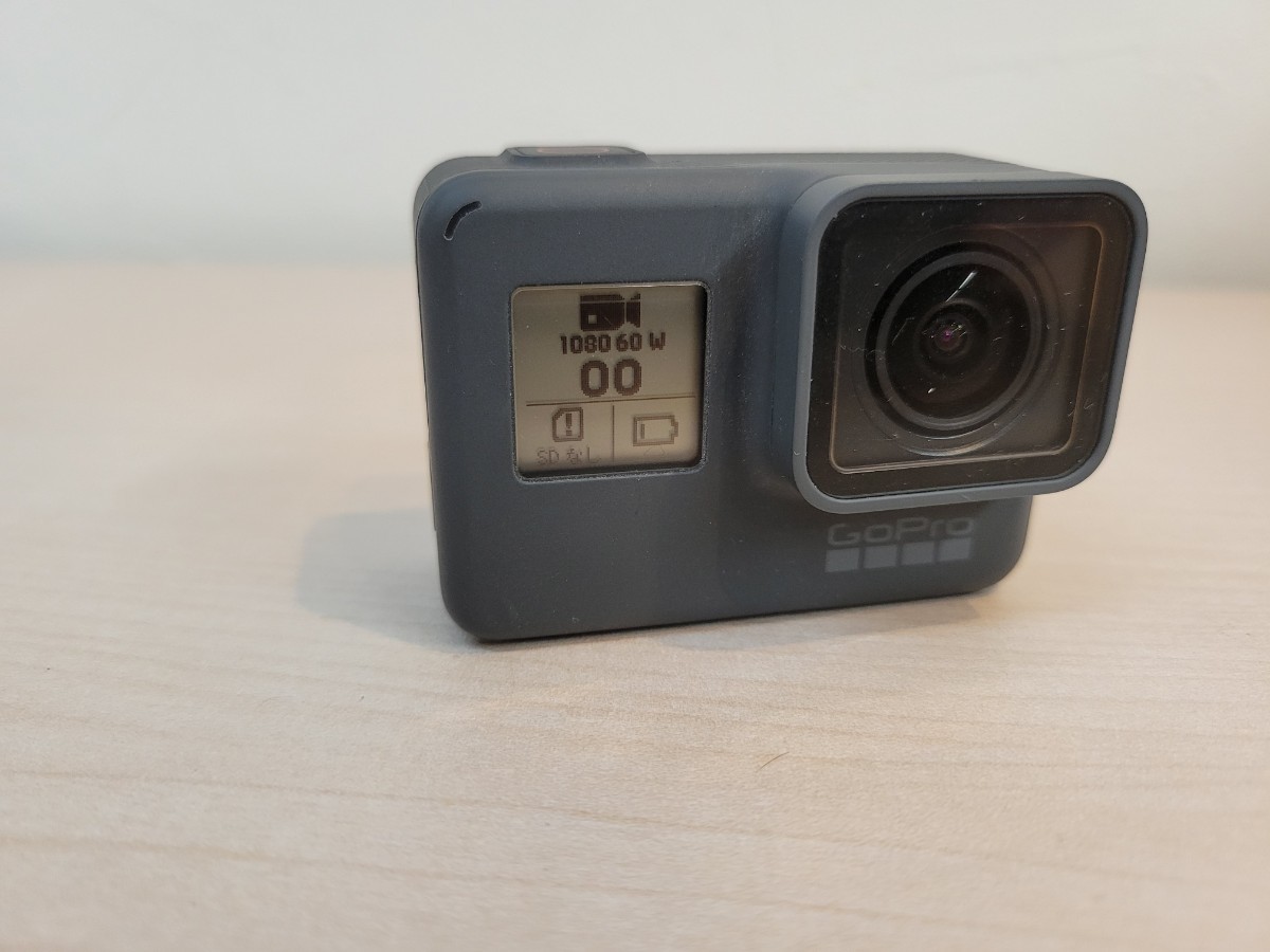 GoPro HERO6 BLACK ウェアラブルカメラ ビデオカメラ ゴープロヒーロー6 ※サブ液晶に線ありの画像5