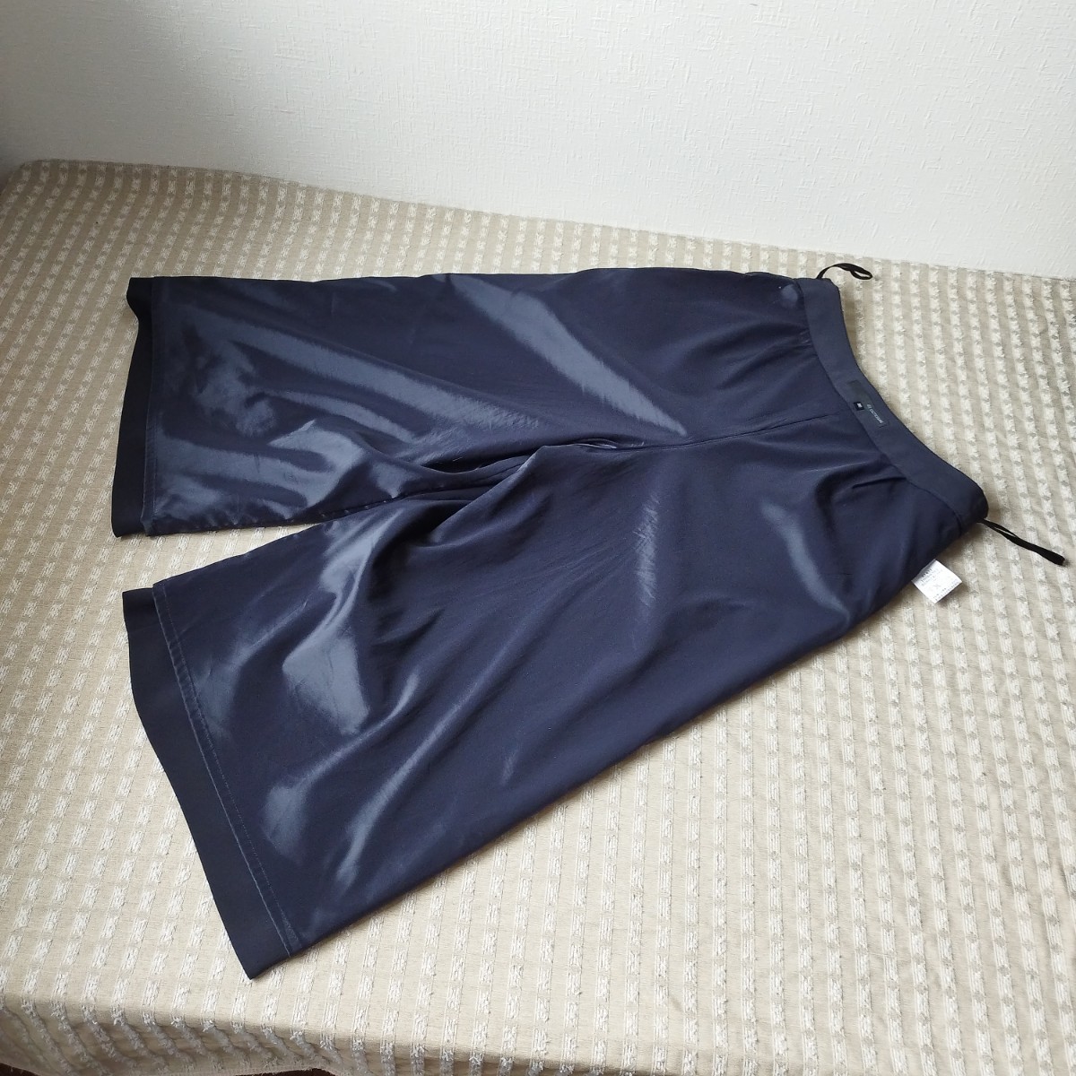  Van du- Okt -bru22OCTOBRE широкий брюки гаучо брюки 36 уборная карман подкладка темно-синий * кошка pohs бесплатная доставка 
