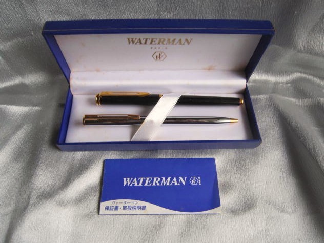 -★ Waterman (Waterman) Fountain Pen &amp; Ballpen ручка с гарантийным руководством по инструкции ★ -