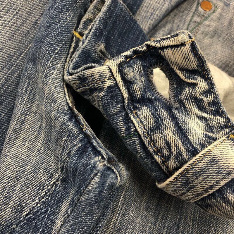 【FA214】G-STAR RAW W33 L32 色落ち加工 ダメージ加工 ジーンズ ジーパン デニムパンツ メンズブランド古着 ジースターロウ 送料無料