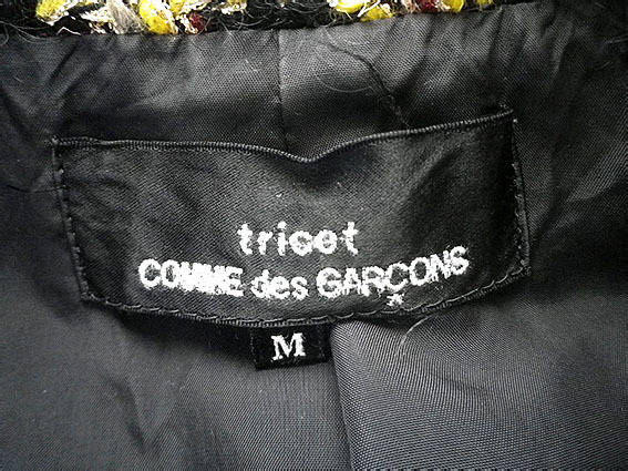 ■tricot COMME des GARCONS コムデギャルソン ウールジャケット サイズM TD-J015 日本製◆BT02_画像8