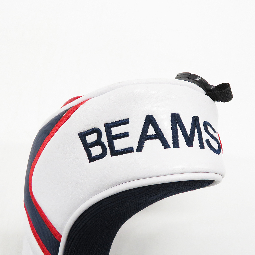 BEAMS GOLF ビームスゴルフ フェアウェイ用 ヘッドカバー トリコロール ホワイト系 FW [240001845854] ゴルフウェア_画像5