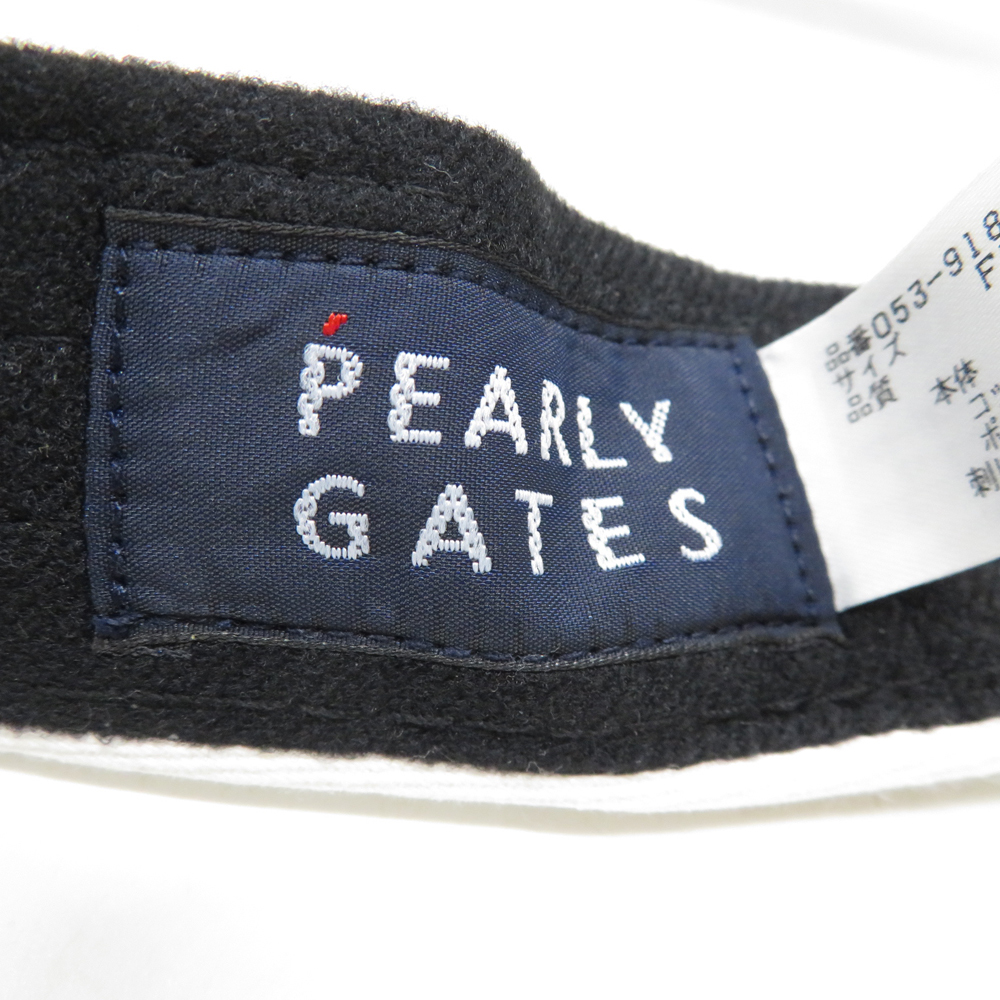 PEARLY GATES Pearly Gates козырек оттенок белого FR [240101097016] Golf одежда 