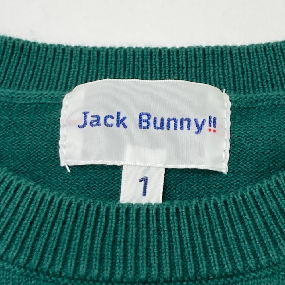 JACK BUNNY ジャックバニー ニットセーター グリーン系 1 [240101104174] ゴルフウェア レディース_画像4
