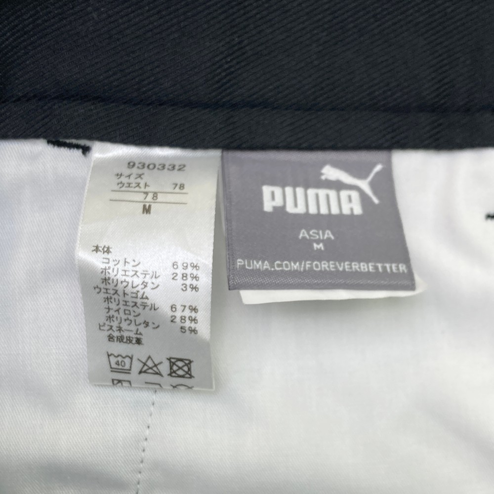 PUMA GOLF プーマゴルフ 2021年モデル ストレッチパンツ ブラック系 M [240101107752] ゴルフウェア メンズ_画像4