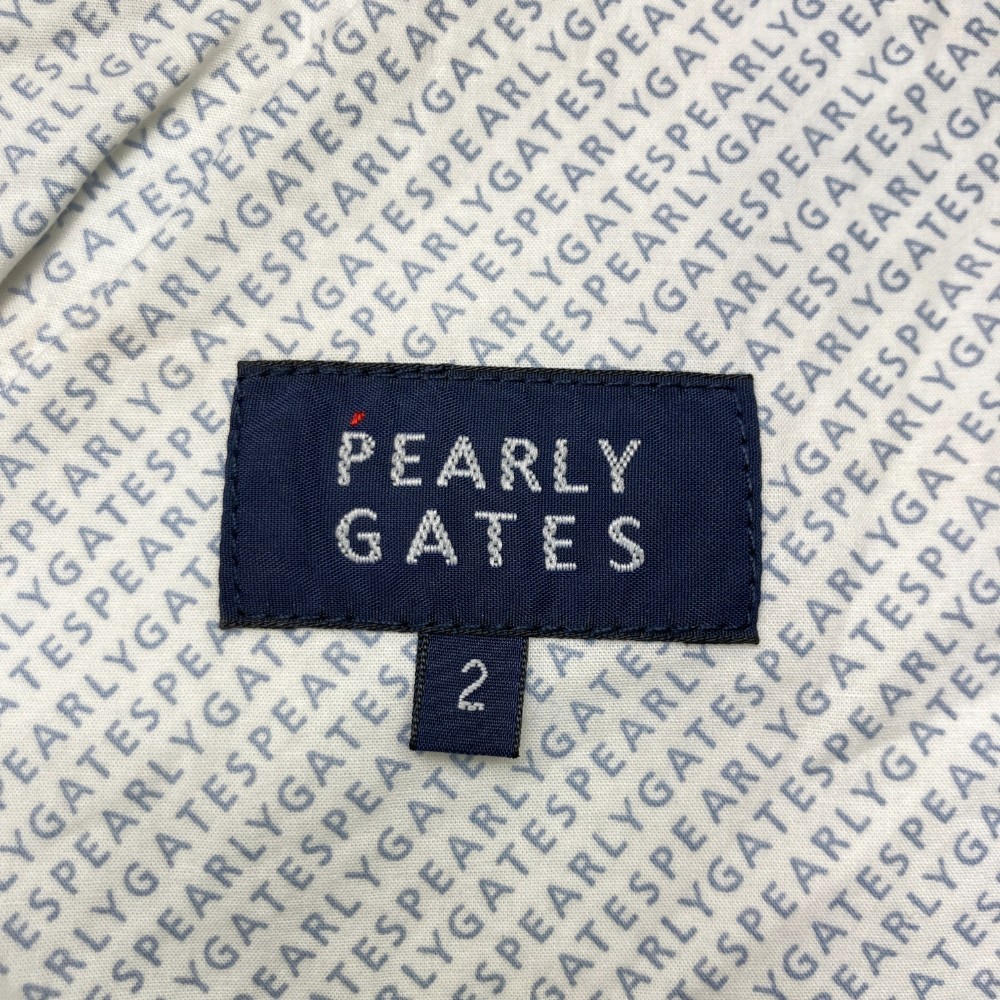 PEARLY GATES パーリーゲイツ 2020年モデル ストレッチスカート ワッペン 千鳥柄 ネイビー系 2 [240001853868] ゴルフウェア レディース_画像4
