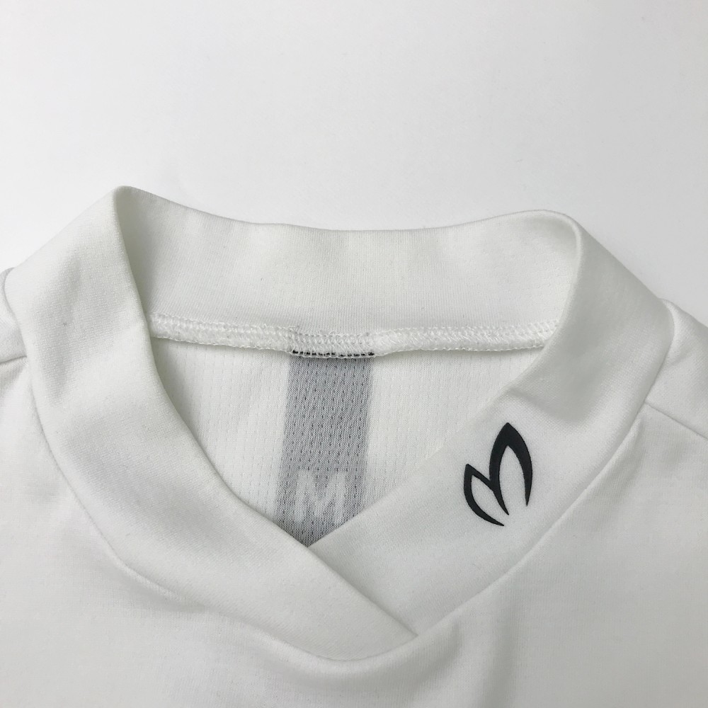 MASTER BUNNY EDITION マスターバニーエディション 2021年モデル ハイネック 半袖Tシャツ ホワイト系 1 [240101101520] ゴルフウェア_画像5