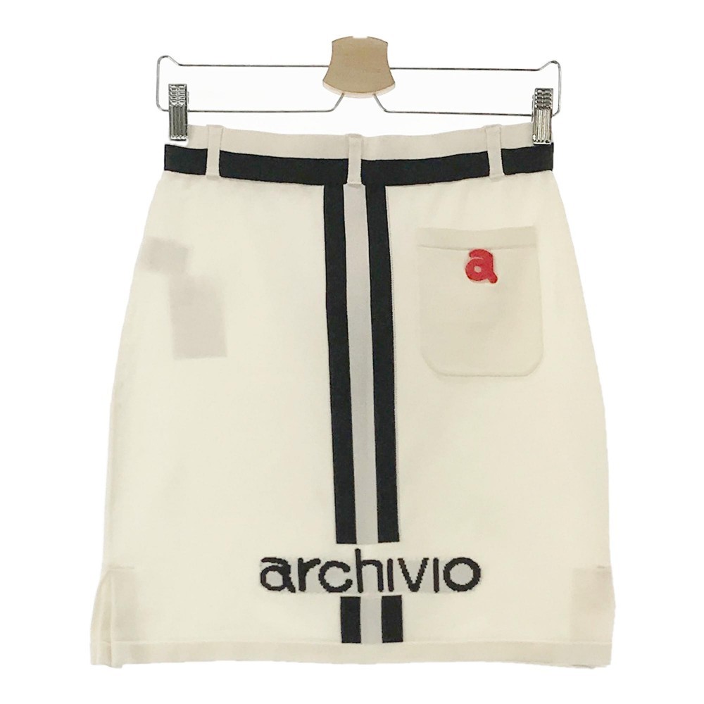 新品】ARCHIVIO アルチビオ A858204 ニットスカート ロゴ 新品】ARCHIVIO アルチビオ A858204 ニットスカート ロゴ