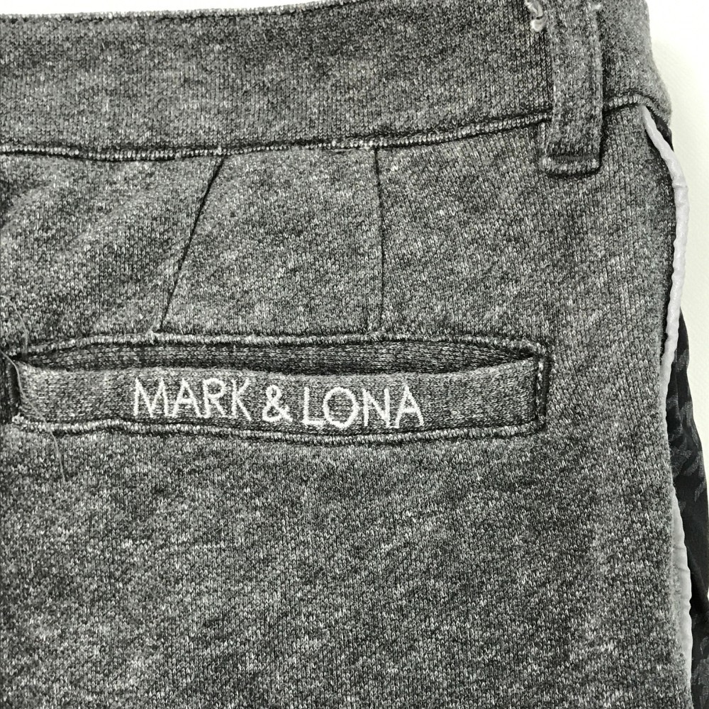 【1円】MARK&LONA マークアンドロナ サイドロゴ スウェットパンツ グレー系 S [240001840770]_画像4