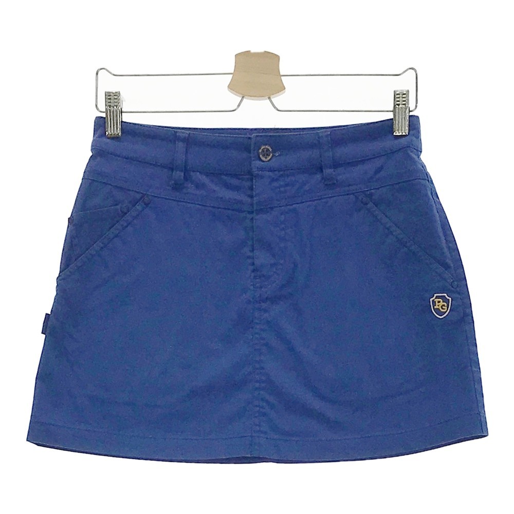 PEARLY GATES パーリーゲイツ ストレッチスカート 刺繍 ブルー系 0 [240001912295] ゴルフウェア レディース