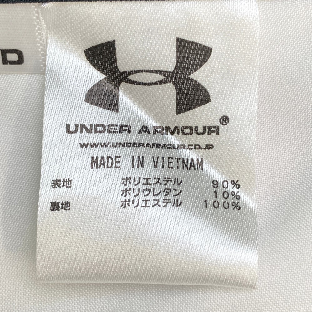 【新品】UNDER ARMOUR アンダーアーマー WGF2142 ストレッチパンツ ホワイト系 MD [240101105599] ゴルフウェア レディース_画像6