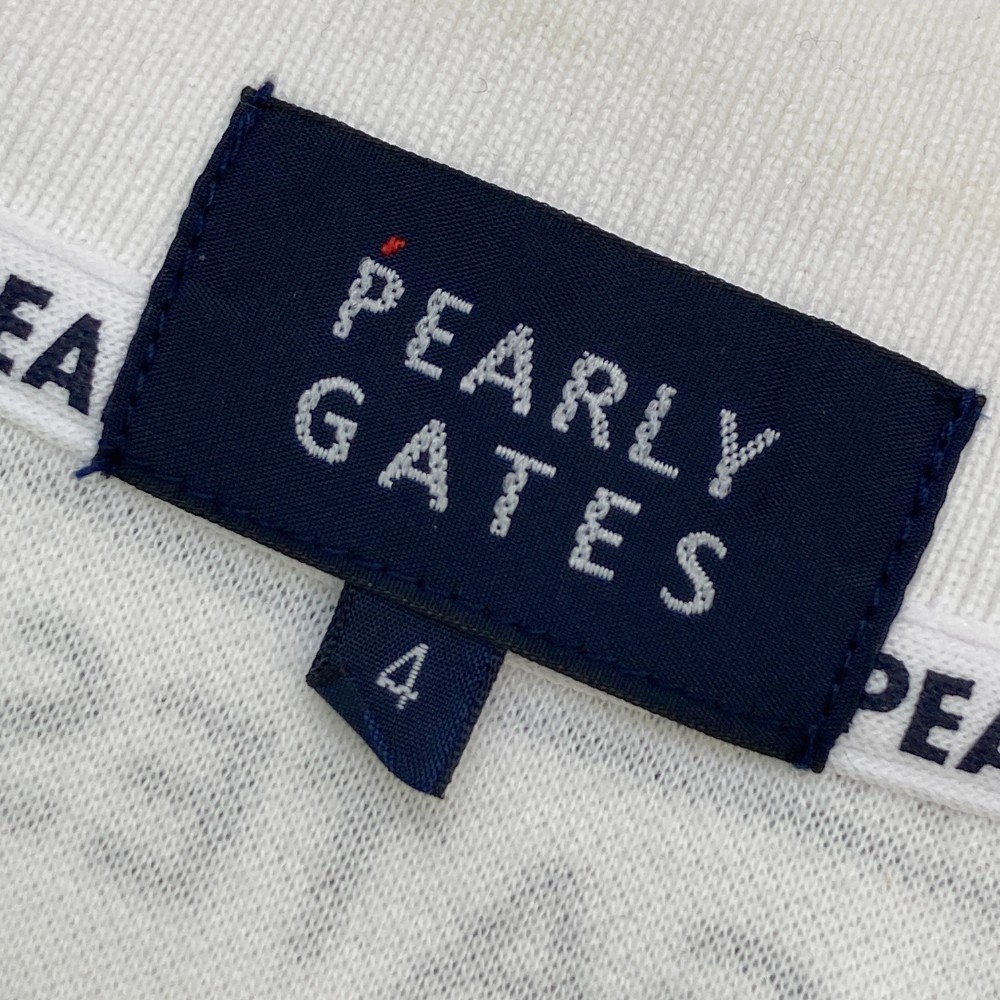 100％安い PEARLY GATES パーリーゲイツ 半袖ポロシャツ ロゴ 総
