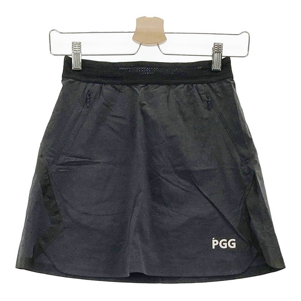 PGG PEARLY GATES パーリーゲイツ 2022年モデル ストレッチスカート ロゴプリント グレー系 00 [240101114596] ゴルフウェア レディース