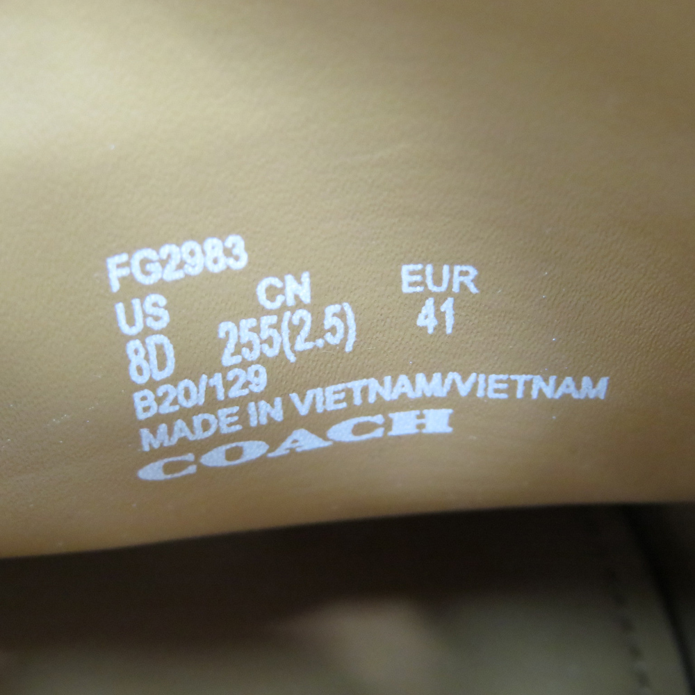 COACH コーチ FG2983 ローファー シグネチャー ベージュ系 8 [240101115199] メンズ_画像7