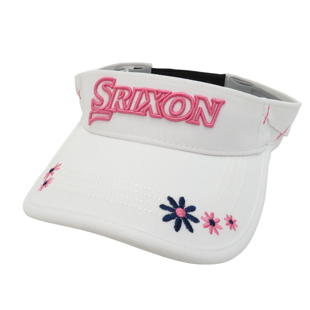 【新品】SRIXON スリクソン サンバイザー ホワイト系 54-58 [240101121056] ゴルフウェア_画像1