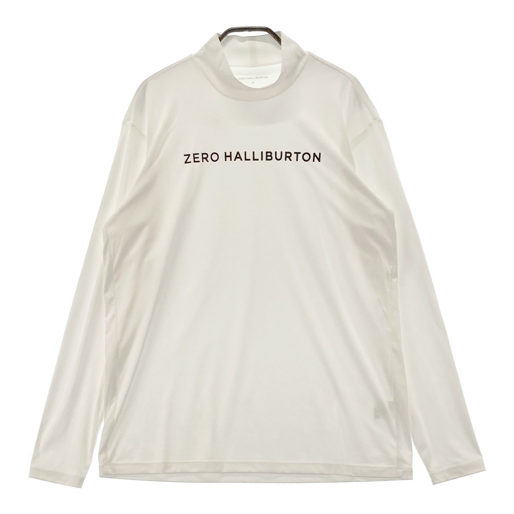 ZERO HALLIBURTON ゼロハリバートン 長袖ハイネックインナーTシャツ ホワイト系 M [240101121174] ゴルフウェア メンズ