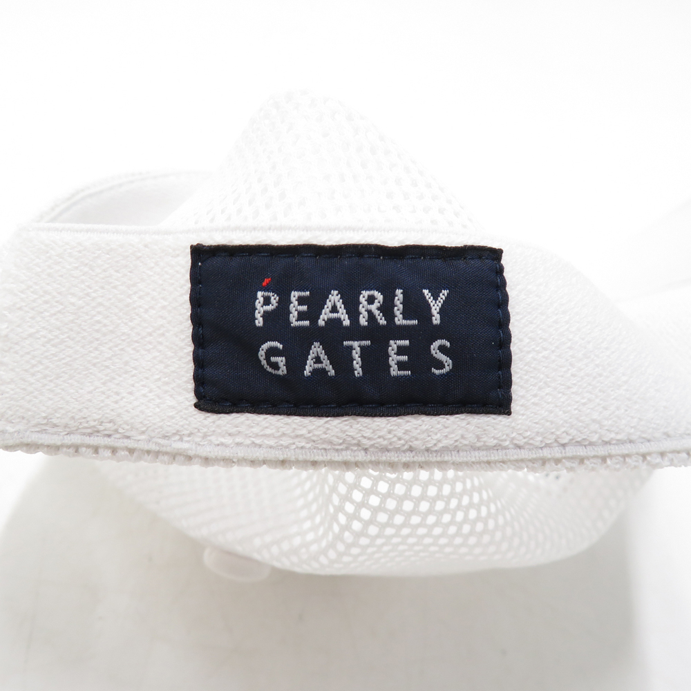 PEARLY GATES パーリーゲイツ 2022年モデル メッシュ キャップ ホワイト系 FR [240101085778] ゴルフウェア_画像5