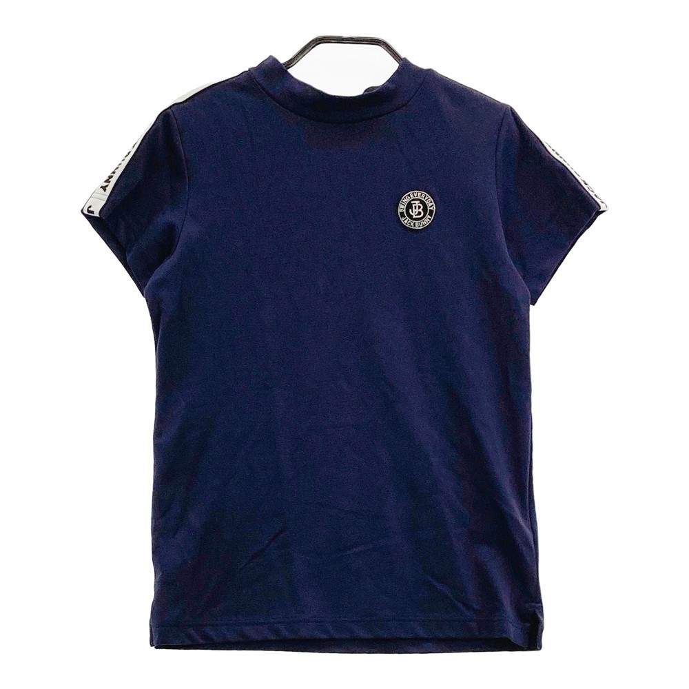 JACK BUNNY ジャックバニー 2022年 半袖ハイネックTシャツ ネイビー系 0 [240101089454] ゴルフウェア レディース