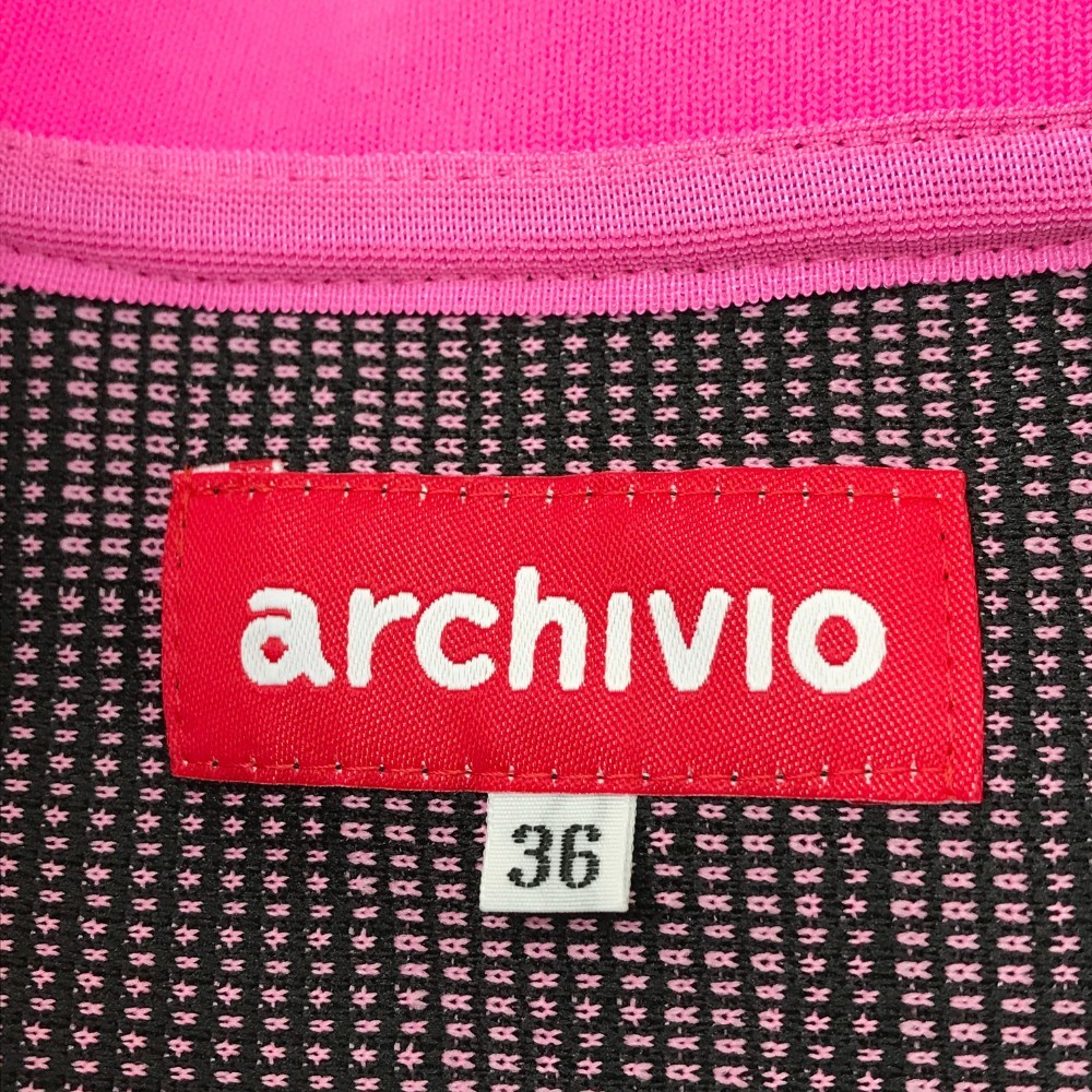 新品】ARCHIVIO アルチビオ A114813 ジップジャケット 総柄 新品】ARCHIVIO アルチビオ A114813 ジップジャケット 総柄